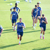 (SP)SPAIN-MADRID-FOOTBALL-ATLETICO DE MADRID-TRAINING SESSION