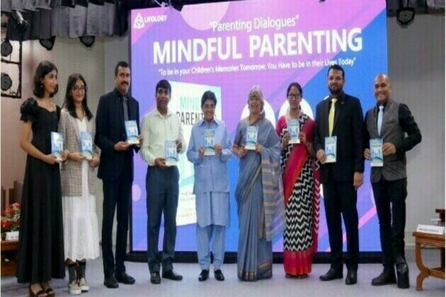 Dr Kiran Bedi and CBSE Director Dr Biswajit Saha release book on 'Mindful Parenting' by Author Ajayya Kumar