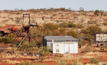 Infrastructure at the previously mined Star of Mangaroon, WA