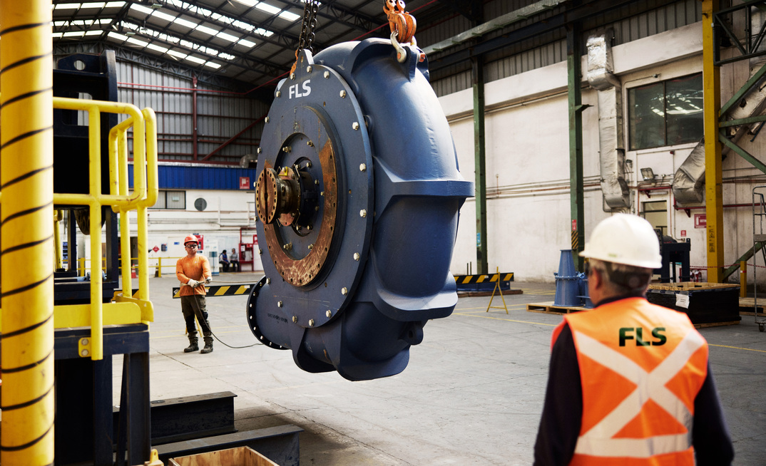 Azumah's order from FLSmidth includes a KREBS slurry pump