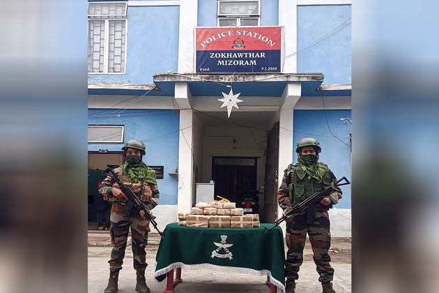 Assam Rifles seizes methamphetamine tablets worth Rs 13.33 crore along Indo-Myanmar border