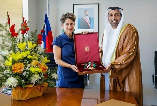 UAE President confers Zayed Second Medal on Minister of Environment of Chile