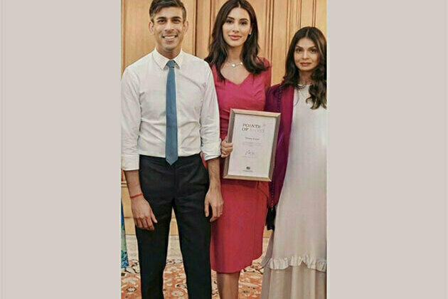 Deana Uppal receives Points of Light award from UK Prime Minister Rishi Sunak
