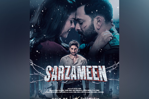 Sarzameen: Ibrahim Ali Khan's film with Kajol, Prithviraj Sukumaran officially announced