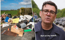 'Not on my watch': Andy Burnham vows to target gangs behind illegal waste sites