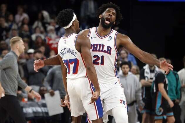 NBA roundup: Sixers edge Grizzlies with late 3-pointer in OT