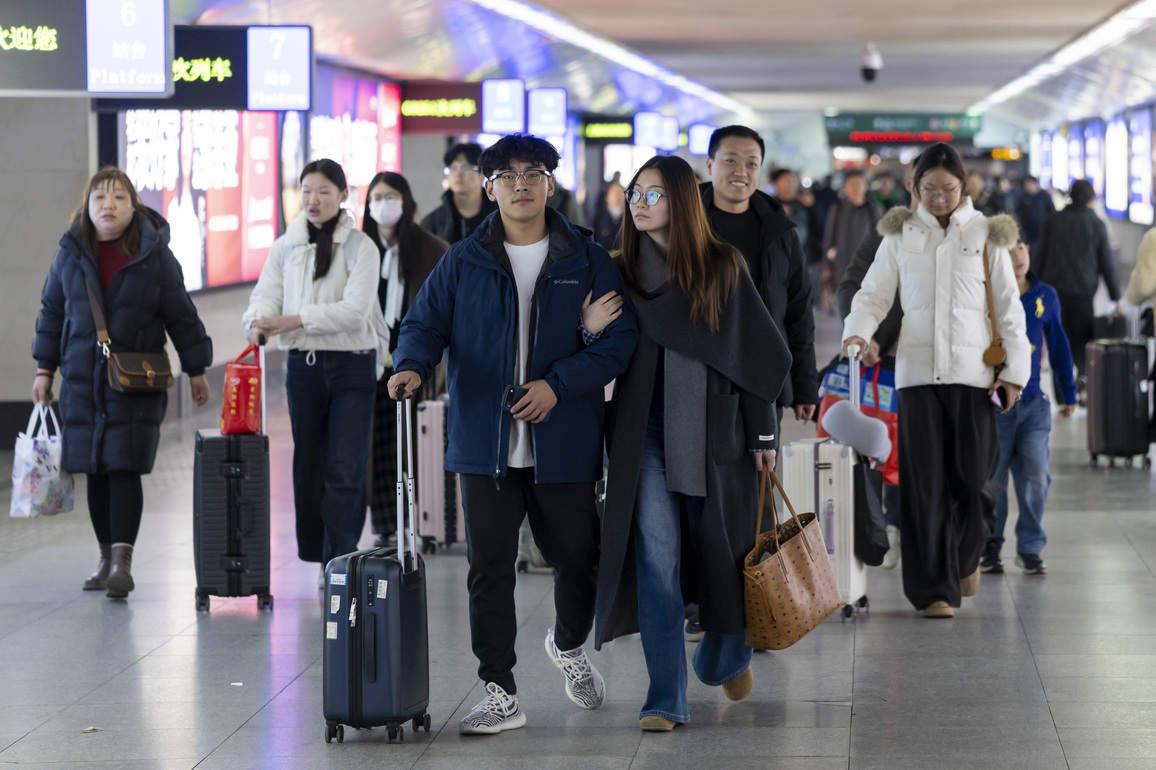 CHINA-SPRING FESTIVAL HOLIDAY-RAILWAY-TRAVEL PEAK (CN)