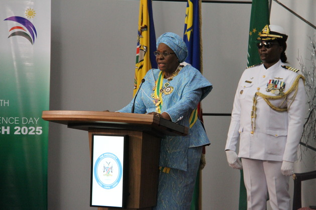 NAMIBIA-WINDHOEK-NETUMBO NANDI-NDAITWAH-PRESIDENT-SWEARING-IN