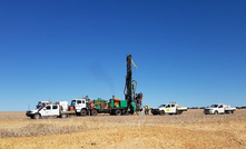 Drilling at Cadoux