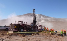 Drilling at Arikepay in Peru