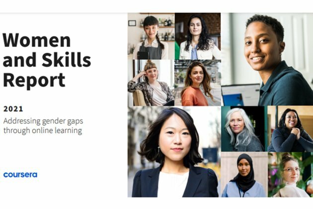 Narrowing gender gap in online learning in India: Coursera