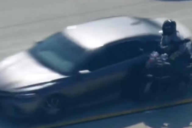 San Bernardino deputy who used vehicle to stop man accused of killing LEO recognized with award