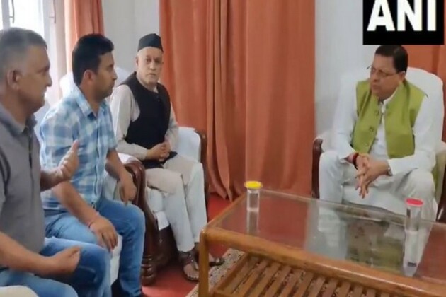 Uttarakhand CM meets Disaster victims in Dharali, ensures swift airlift to safety