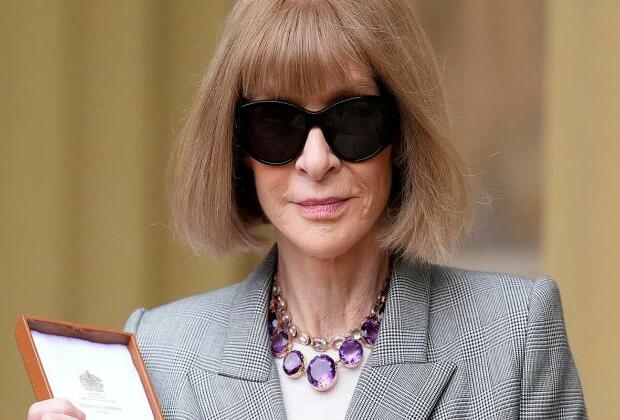 Anna Wintour dazzles in 55,000 amethyst necklace with mysterious royal past at Buckingham Palace