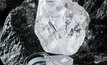  Lucara Diamond's 1,100ct-plus Lesedi La Rona diamond, the world's second biggest diamond ever