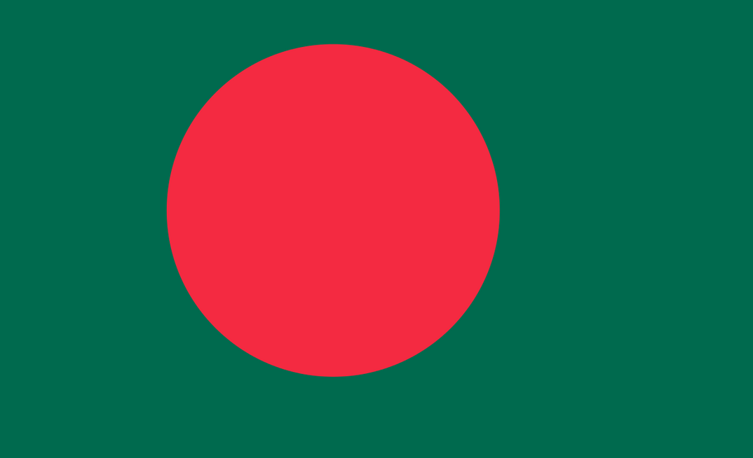 Bangladesh flag.