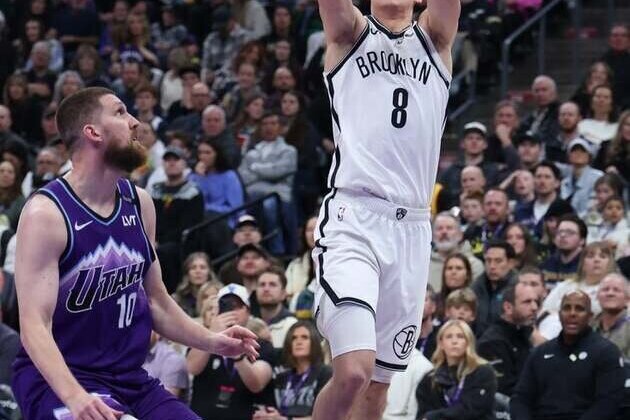 Egor Demin's 25-point double-double enough for Nets win over Jazz