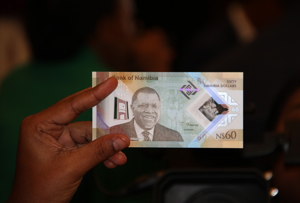 NAMIBIA-WINDHOEK-COMMEMORATIVE BANKNOTE-LATE PRESIDENT GEINGOB-LAUNCH