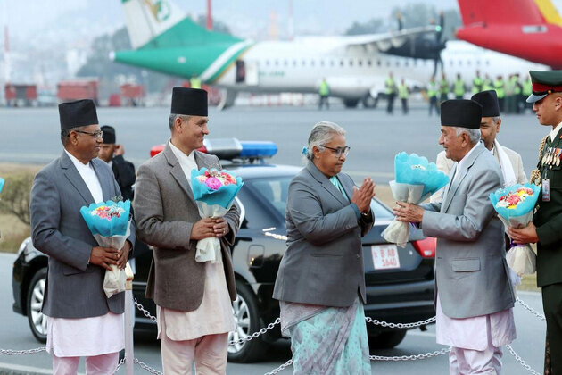 Nepal President returns back home from his visit to Japan commemorating 70th anniversary of diplomatic relations