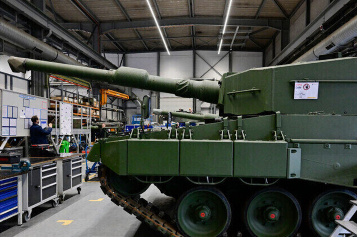 German arms giant reports booming sales and profits
