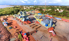 The stacker reclaimer arrives at EGA's bauxite mine