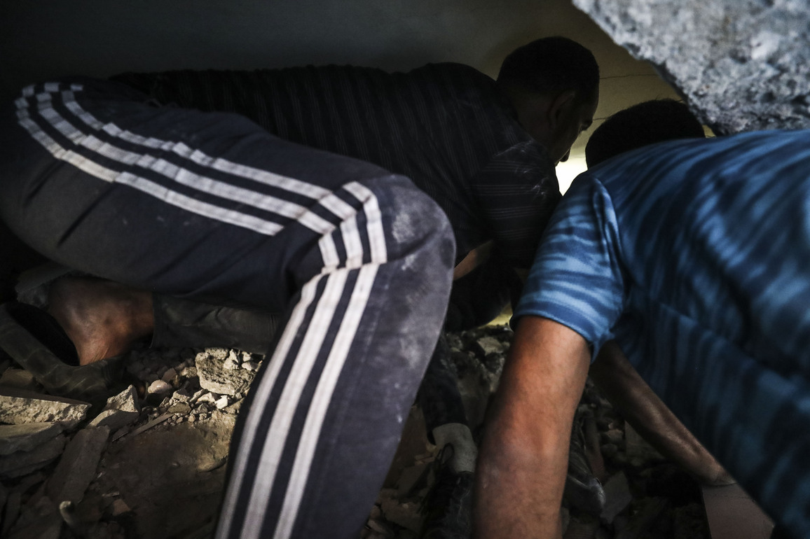 MIDEAST-GAZA CITY-ISRAELI ATTACKS-CASUALTIES