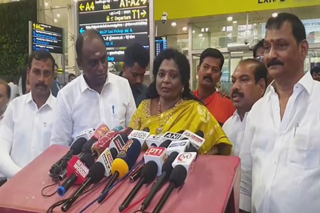 BJP's Tamilisai Soundararajan slams Stalin for language-based politics, says 'he'll 'continue to cry' in 2026'
