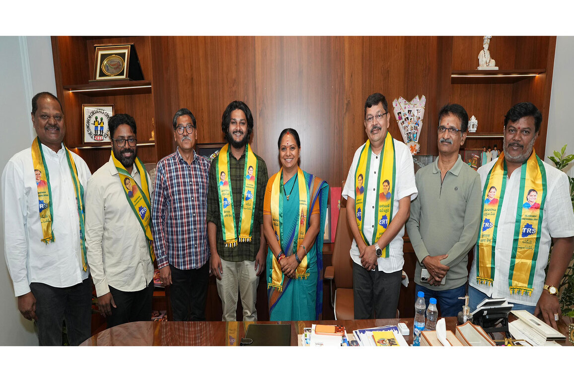 Senior journalist Akash Kolluru joins K Kavitha's TRS, expected to be national media spokesperson