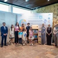 Kalimat gifts portable Arabic library to Arab children in Poland