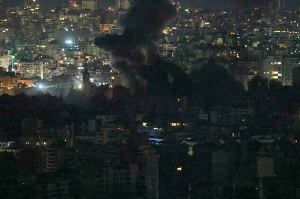 Israel targets Hezbollah militant in deadly airstrike on Beirut