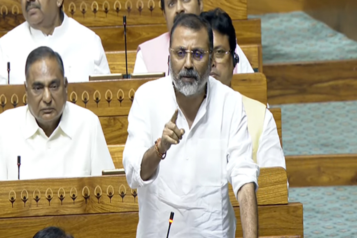 "Tribal communities on verge of extinction": Nishikant Dubey flags declining population in Jharkhand's Santhal Pargana region