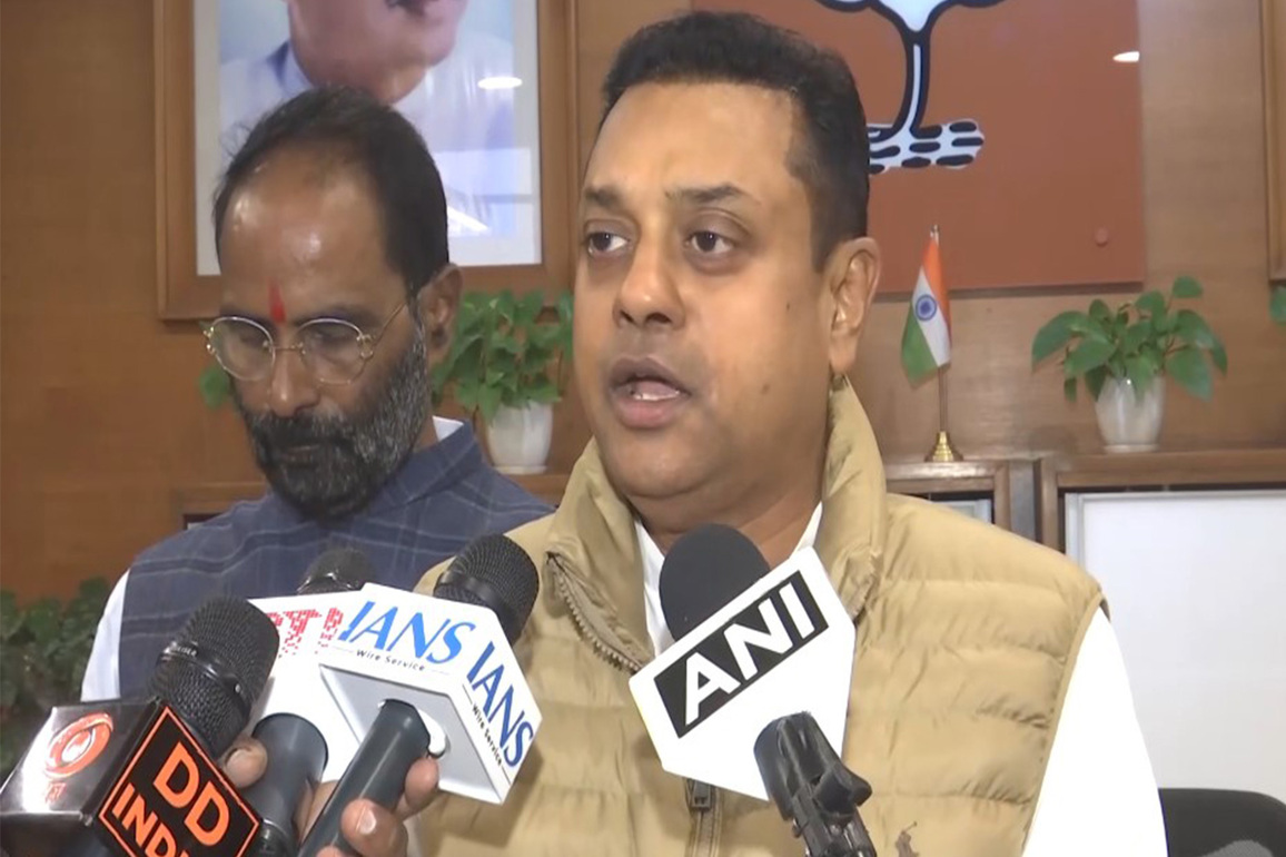 Congress organised "Ghuspaithiya Bachao Yatra", attempt to malign election process: BJP's Patra criticises Ramlila Maidan rally