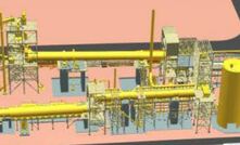 Rendering of Pyromet area at the Tianqi Lithium Kwinana LHPP1 process plant in Kwinana, Western Australia