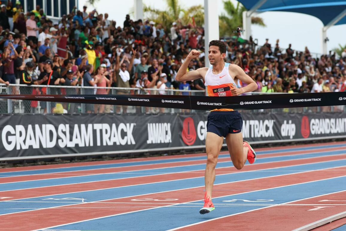 Grant Fisher preparing for third Grand Slam Track event in Philadelphia - Park Record