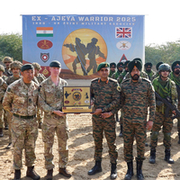 India-UK joint military exercise, Ajeya Warrior-25 draws curtains in Rajasthan