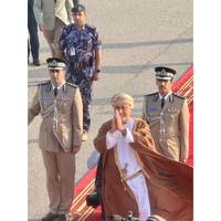 Oman's Dy PM for Defence Affairs does 'Namaste' as he bids farewell to PM Modi on conclusion of two-day visit