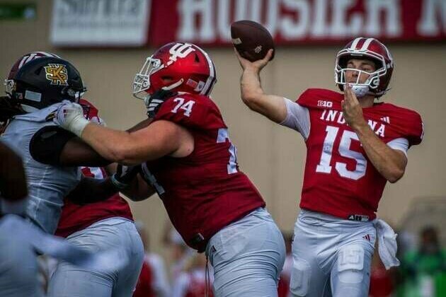 No. 22 Indiana faces Indiana State in matchup of unbeatens