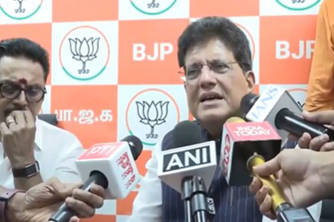 Tamil Nadu: New media centre to act as 'bridge between BJP and media', says BJP's Piyush Goyal