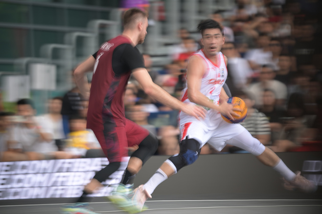 (SP)SINGAPORE-BASKETBALL-FIBA ASIA CUP 3X3-MEN-CHINA VS QATAR