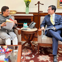 Piyush Goyal meets Korea Trade Minister, discusses strengthening trade, investment and supply chain collaboration