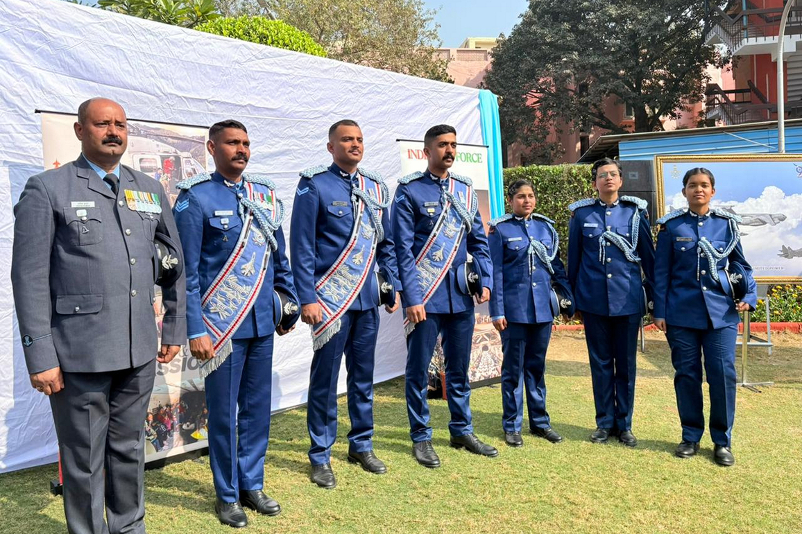 66 Agniveers, including 9 women to play marching tunes with the IAF Band in Republic Day Parade