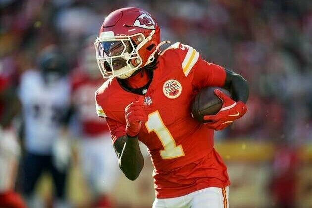 Chiefs WR Xavier Worthy returns after diagnosis change