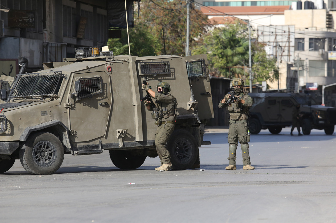 MIDEAST-WEST BANK-NABLUS-MILITARY OPERATION