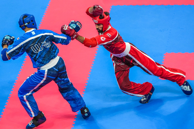 (SP)CHINA-CHENGDU-THE WORLD GAMES 2025-KICKBOXING-MEN'S POINT FIGHTING -74KG-BRONZE MEDAL BOUT (CN)