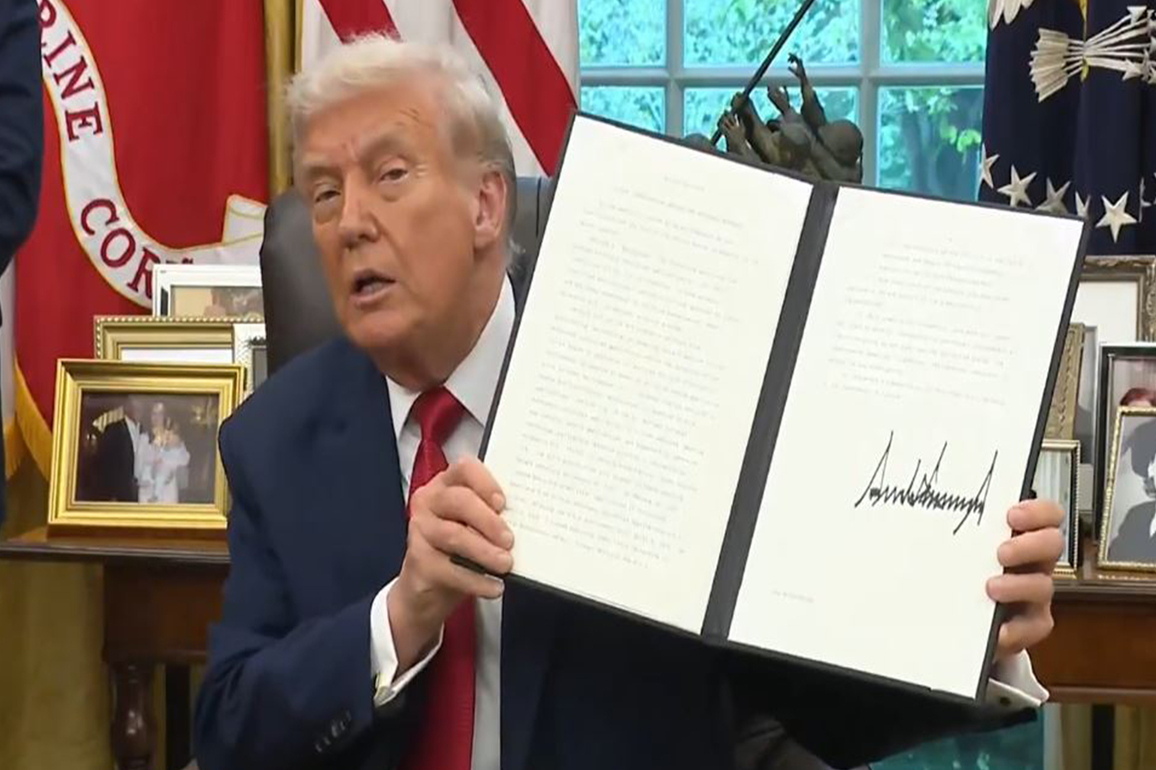 Trump signs executive order to accelerate pediatric cancer research