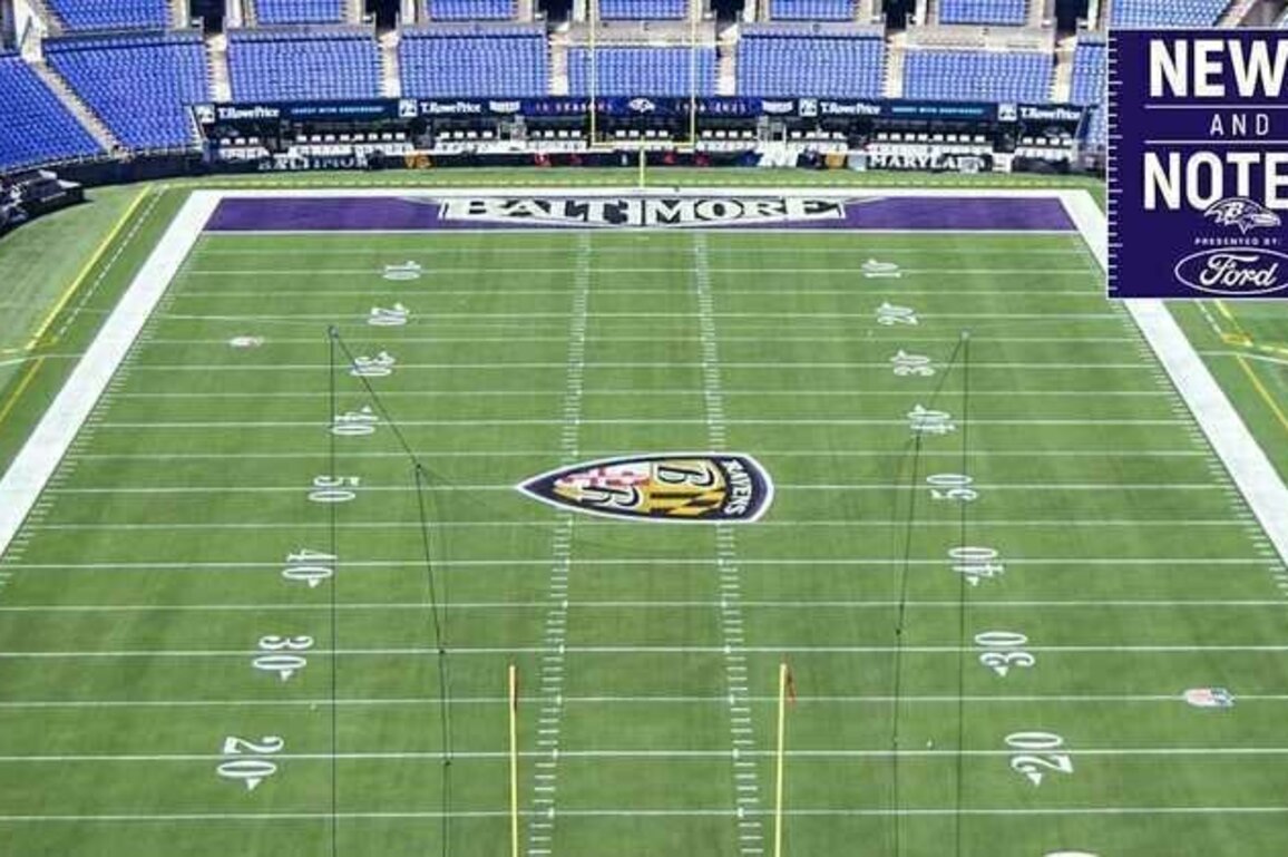 News & Notes: Ravens Debut Throwback End Zones for 30th Season