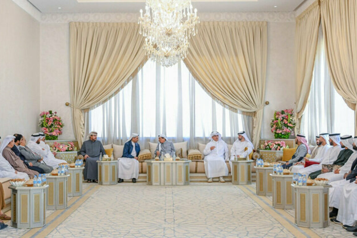 Ajman Ruler receives Fujairah Ruler in Rabat