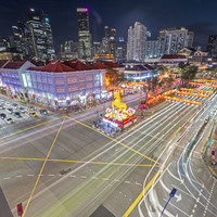 SINGAPORE-CHINESE NEW YEAR-DECORATIONS-LIGHTING-UP