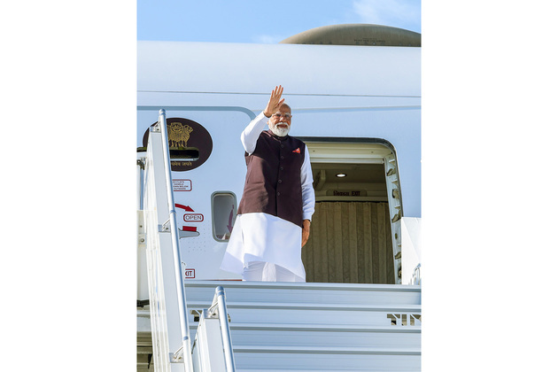 PM Modi arrives in Bratislava, says "visit will deepen bilateral ties, open new avenues of cooperation"