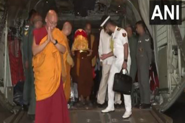 Holy relics of Lord Buddha return to India after extended revered tour across Vietnam